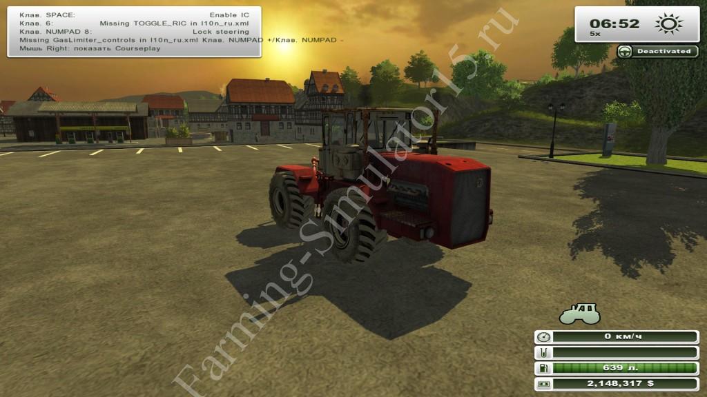 Kirovets K-710 v 1.1 - мод трактора Farming Simulator 13