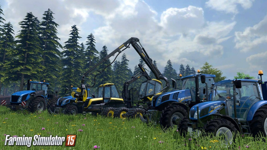 ССвежее видео c Gamescom из игры Farming Simulator 15 