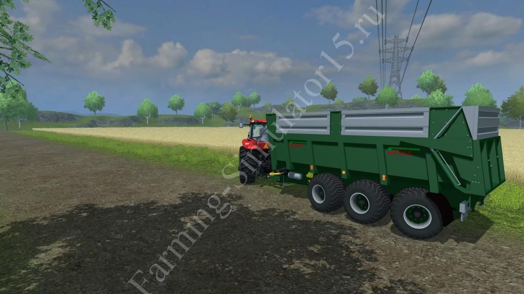 Мод трехосного прицепа Vaia NL27 Gruen v 1.0 Farming Simulator 2013, Farming Simulator 13