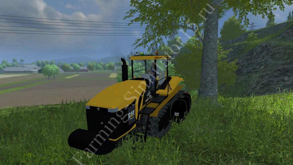 Мод трактора CAT challenger gibrid v 1.0 Farming Simulator 2013, Farming Simulator 13