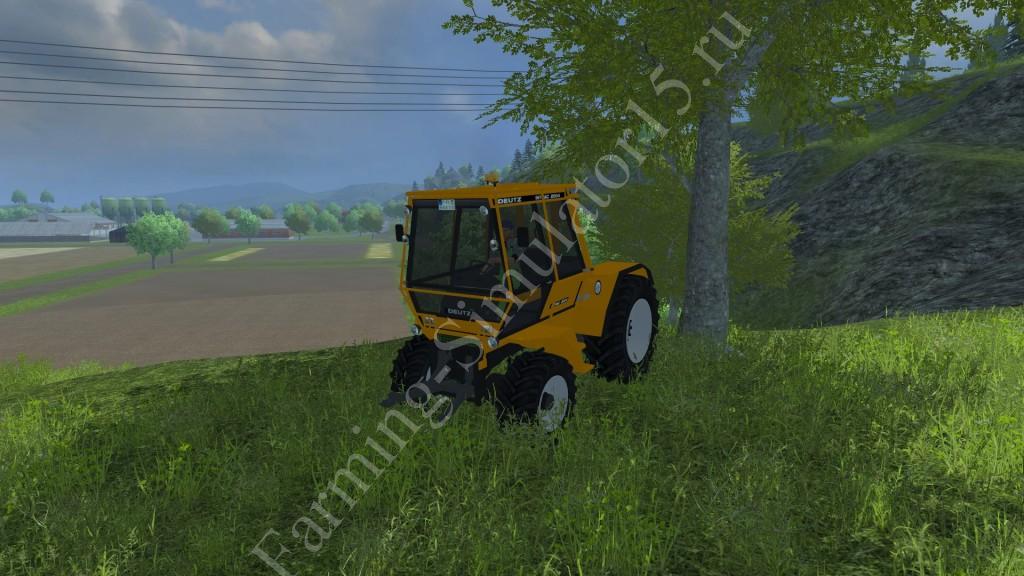Мод трактора Deutz Intrac 2004 Forest v 1.0 Farming Simulator 2013, Farming Simulator 13