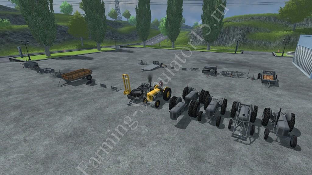 Мод трактора Ferguson System Pack v 1.0 Farming Simulator 2013, Farming Simulator 13