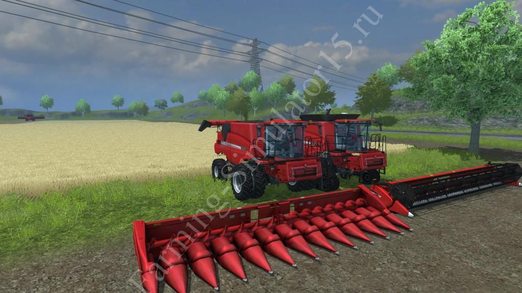 Мод комбайна Case IH Axial-Flow 9230 Pack v 1.0 Farming Simulator 2013, Farming Simulator 13