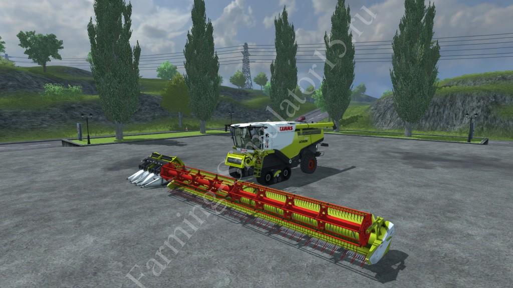 Мод комбайна Claas Lexion 780 v 0.1 Farming Simulator 2013, Farming Simulator 13