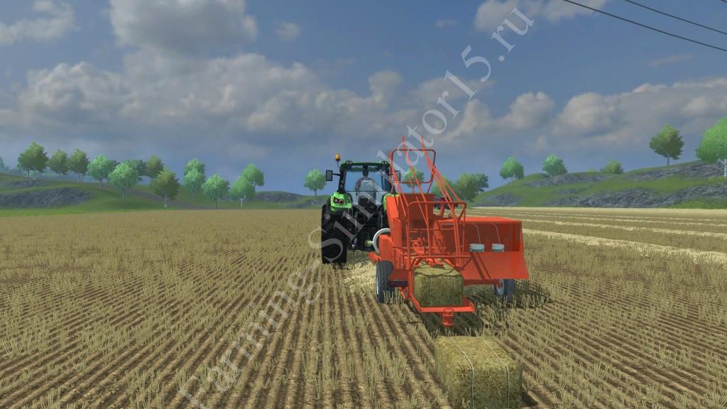 Мод тюкопресса Sipma Z224 1 v 2.1 Washable Farming Simulator 2013, Farming Simulator 13