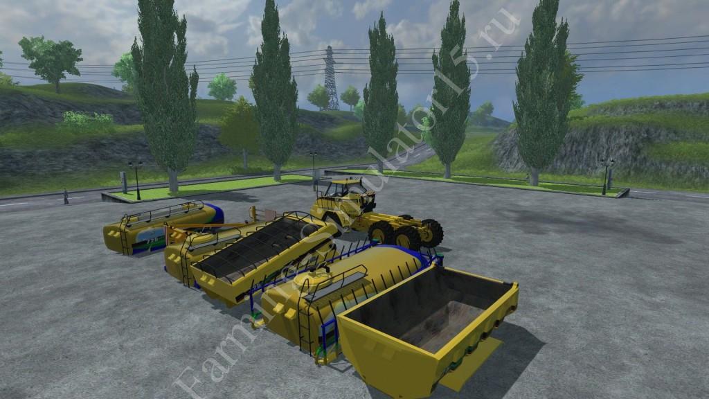 Мод трактора Cat 725 dumper pack v 1.6 Farming Simulator 2013, Farming Simulator 13