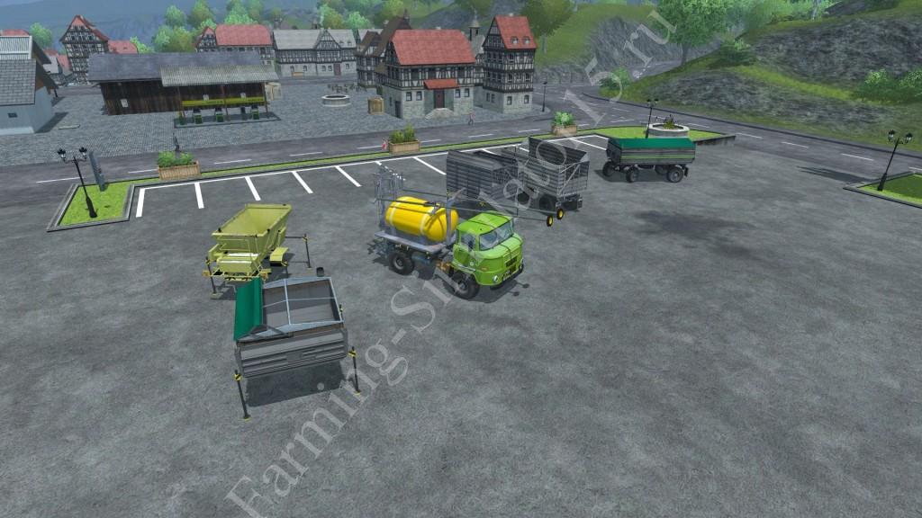 Мод грузовика IFA L60 swap bodies v 1.0 Farming Simulator 2013, Farming Simulator 13