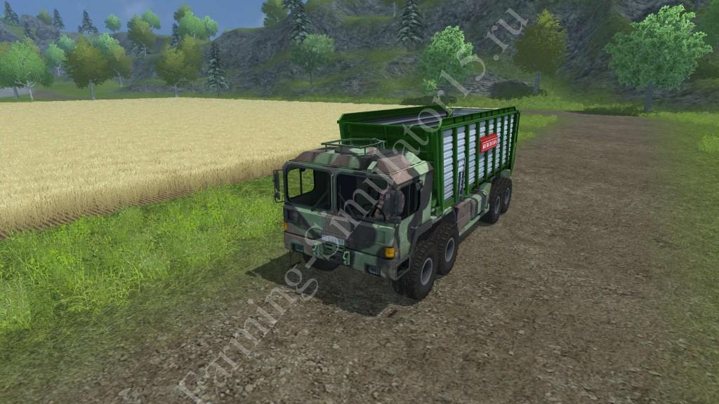 Мод грузовика Man GL 10T v 0.9 Silage Farming Simulator 2013, Farming Simulator 13