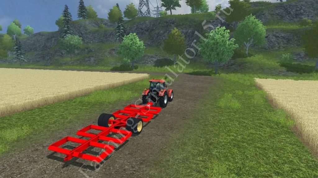 Мод прицепа для тюков Carretón Mainero v 1.0 Farming Simulator 2013, Farming Simulator 13