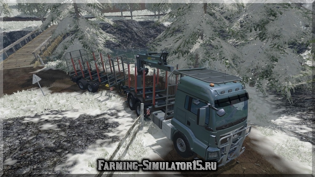 Мод грузовика MAN TGS Forest Pack v 0.96 Beta Farming Simulator 2015, 15
