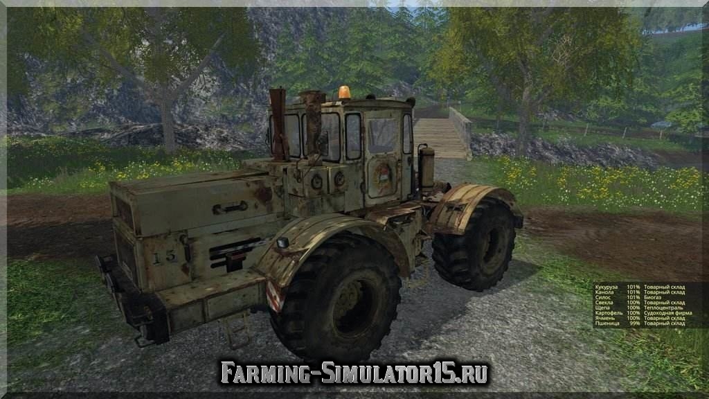 Мод трактора Кировец Kirovets K 701 v 1.0 Farming Simulator 15