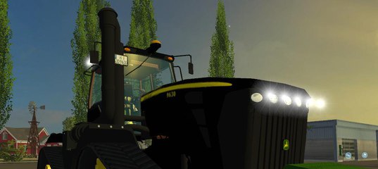 Мод трактор John Deere 9630 Black Edition v 1.0 Farming Simulator 15