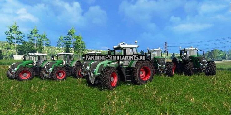 Мод ПАК тракторов Fendt 900er Serie v3.0 Farming Simulator 2015