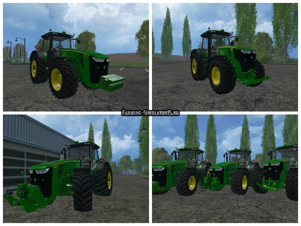 Мод ПАК тракторов John Deere Pack Edit v 0.8 Fixed Farming Simulator 15