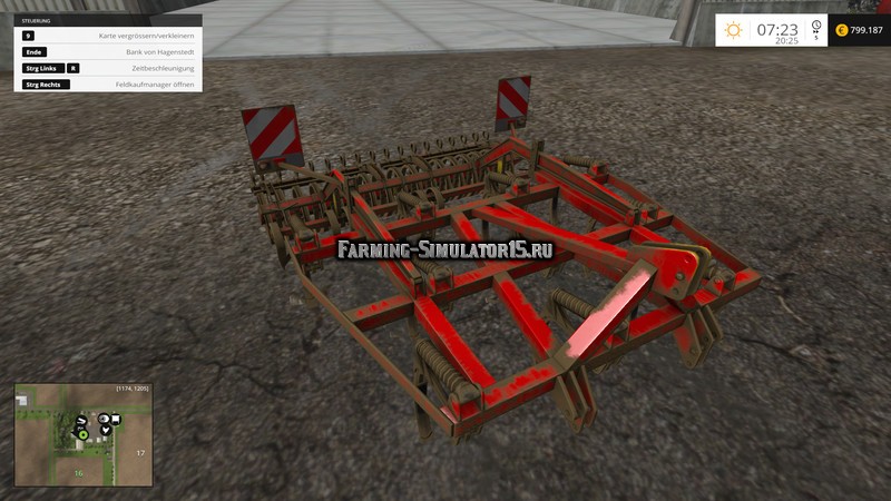 Мод культиватор Pöttinger Synkro v 1.0 Farming Simulator 2015