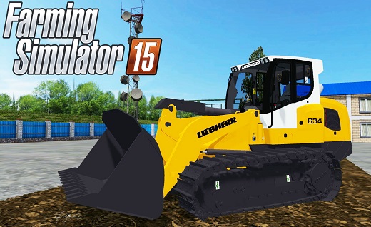 Мод погрузчик Liebherr 634 v1.0 Farming Simulator 15