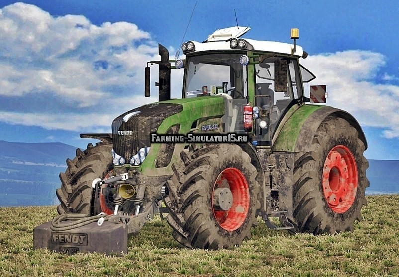 Мод трактор Fendt 936 Vario Washable Final Farming Simulator 2015