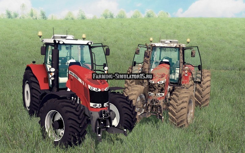 Мод трактор Massey Ferguson 7722 v1.0 Farming Simulator 15