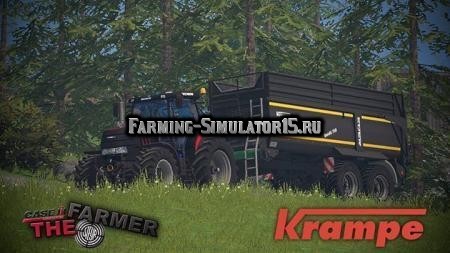 Мод прицеп Krampe Bandit 750 v1.0 Farming Simulator 2015