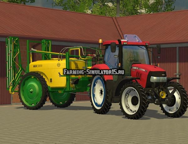 Мод опрыскиватель Unia Pilmet Rex 2518 v 1.1 Farming Simulator 15