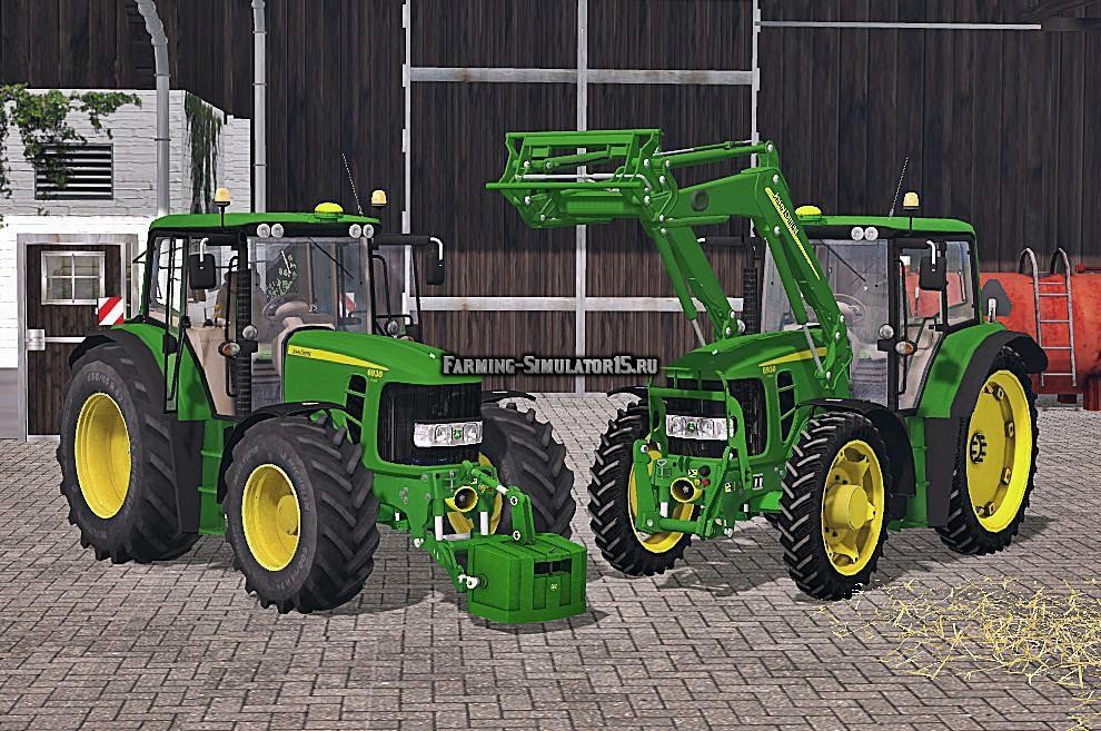 Мод трактор John Deere 6930 Premium FL v 1.0 Farming Simulator 2015