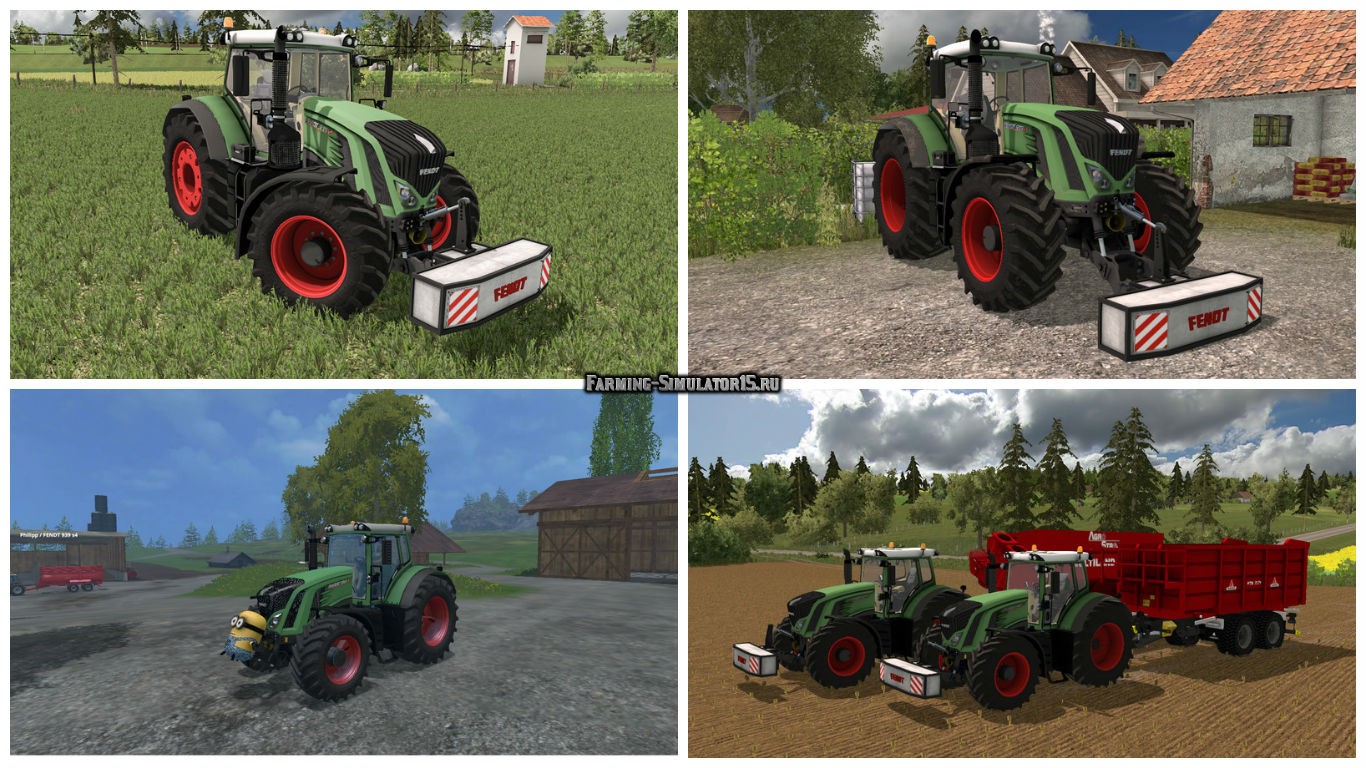 Мод трактора Fendt 900 Series v 1.2 Farming Simulator 2015