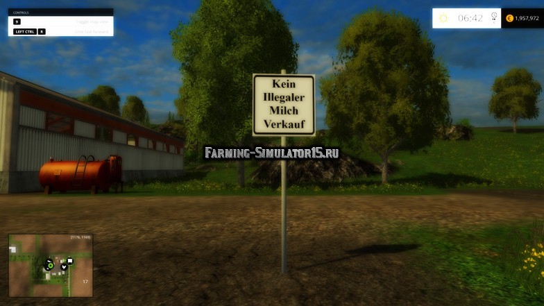 Мод скрипт Stop Milk Sale v 1.0 ReTextur Farming Simulator 15