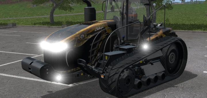 Мод трактор CHALLENGER MT800E FIELD PYTHON V1 Farming Simulator 17