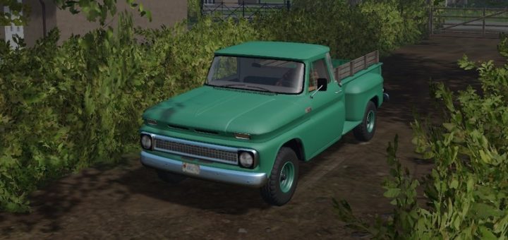 Мод авто FS17 1966 Custom Chevy 4×4 V 1 Farming Simulator 2017