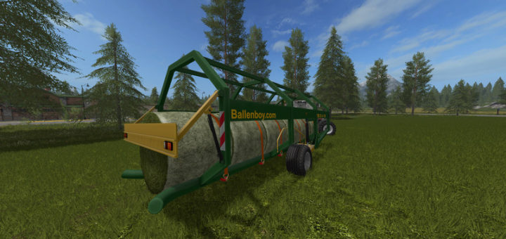 Мод прицеп FS17 Ballenboy V 1.0 Farming Simulator 17
