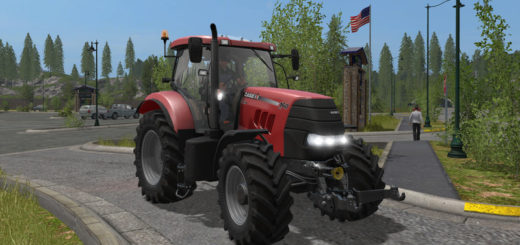Мод трактор Case IH PUMA 160 v 1.0 Farming Simulator 2017