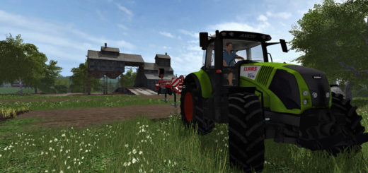 Мод трактор FS17 Claas Axion 820 V 1.0 Farming Simulator 17