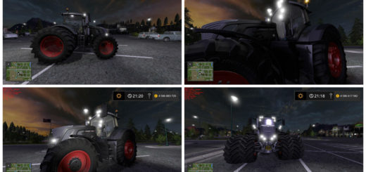 Мод FS17 FENDT 900 BLACK BEAUTY V1.0 Farming Simulator 17