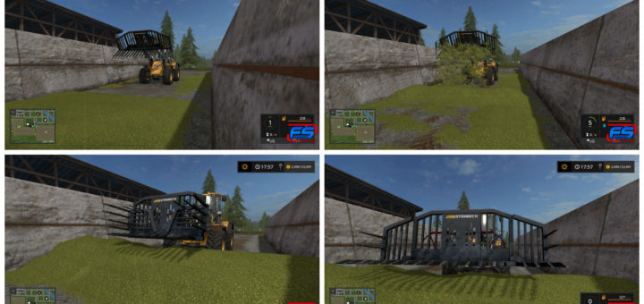 Мод погрузчик FS17 FSM Strimech V 1.0 Farming Simulator 2017