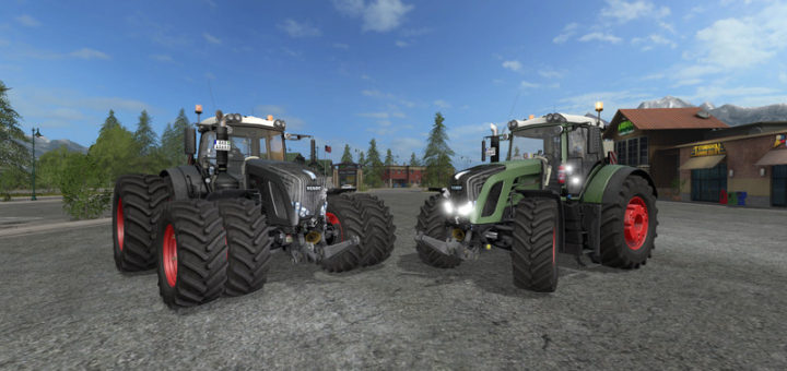 Мод трактор FS17 Fendt 936 Vario V 1.1 Farming Simulator 17