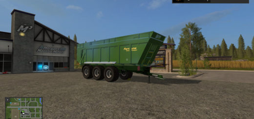 Мод прицеп FS17 Fortuna FTM300 V 1.0 Farming Simulator 17