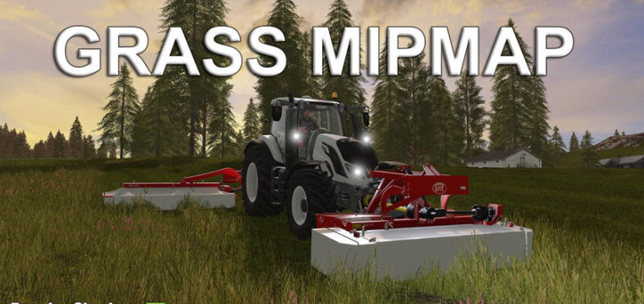 Текстуры FS17 GrassMipMap V 1.0 Farming Simulator 17