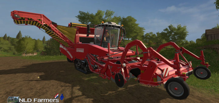 Мод комбайн FS17 Grimme Tectron 415 V 1.0 Farming Simulator 17