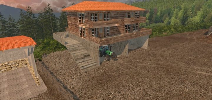 Мод дом FS17 House V 0.1 Farming Simulator 17