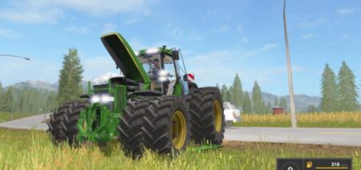Мод трактор FS17 JOHN DEERE 7810 FULL EDITION Farming Simulator 2017