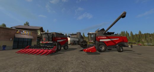 Мод комбайн FS17 LAVERDA M300/M310MCS V2.0 Farming Simulator 2017