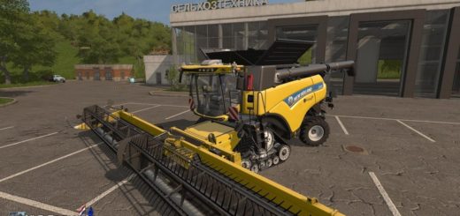 Мод комбайн FS17 New Holland CR10.90 Combine Pack. V 1.0 Farming Simulator 17
