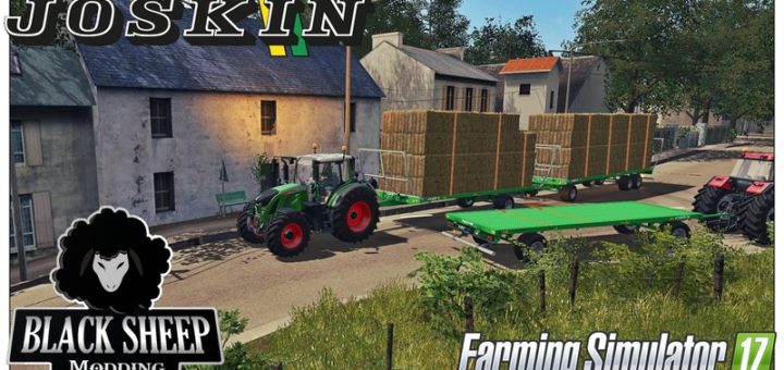 Мод прицепы FS17 Pack Joskin Wago BaleTrailer V 1.0 Farming Simulator 2017