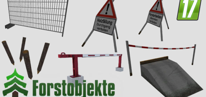 Мод FS17 Placeable Forestry Objects V 3.17 Farming Simulator 2017