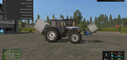 Мод FS17 adaptor frame implement frontloader V 1.0 Farming Simulator 17