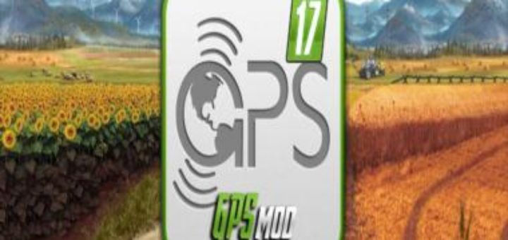 Мод FS17 GPS V5.00 Farming Simulator 17