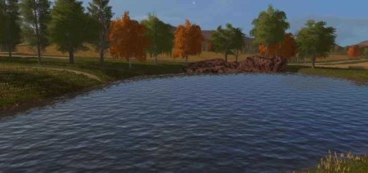 Мод Square Waterplane v 1.0 Farming Simulator 17