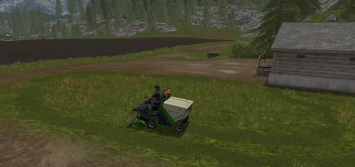 Мод газонокосилка AMAZONE PROFIHOPPER W/ DETACHABLE DECK V1.0 Farming Simulator 2017