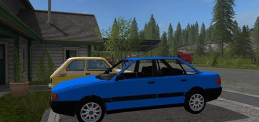 Мод авто Audi 80 B3 v1.0 Farming Simulator 17