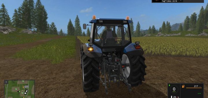 Мод AUTO TURN OFF TURN LIGHTS Farming Simulator 17
